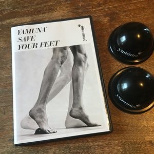 Yamuna foot savers and instructional DVD